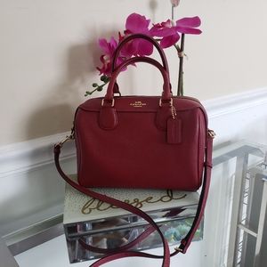 Coach mini Bennett satchel crossbody handbag